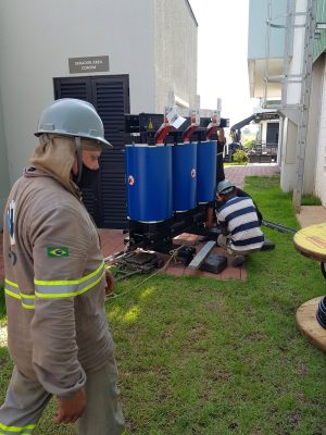 B&S Engenharia Cabine primária e entradas padrão