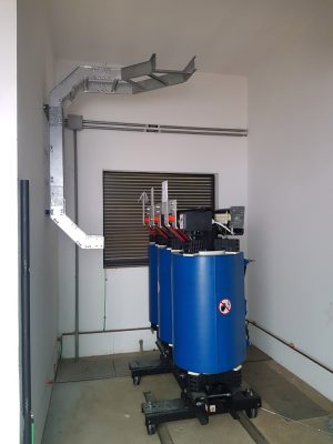 B&S Engenharia Cabine primária e entradas padrão